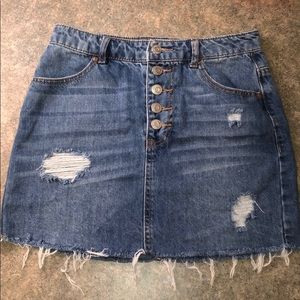 Jean Skirt